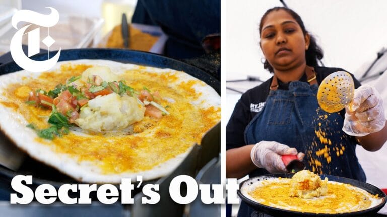 Swetha’s Dosas | Hottest Dosa Stand in Brooklyn | NYT Cooking