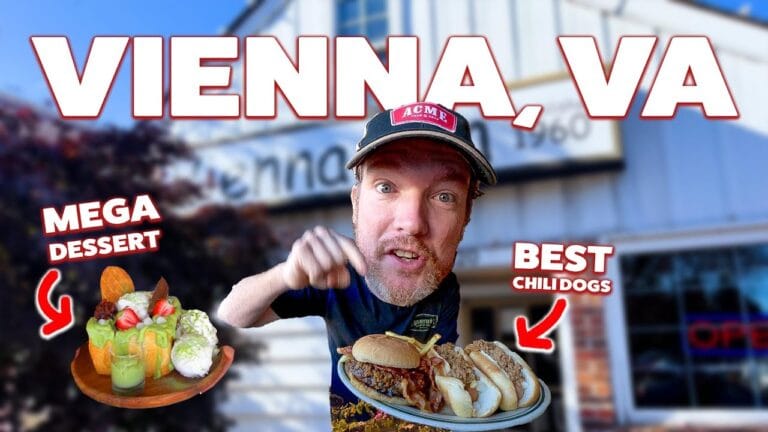 The Best Chili Dogs In The DMV & A Mega Dessert | Best of Vienna, VA