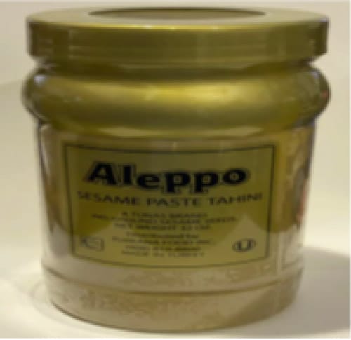 Turkana Food Inc. Recalls Aleppo Tahini Sesame Paste 1lb (16oz) Because of Possible Health Risk – 2025-02-06 09:43:00