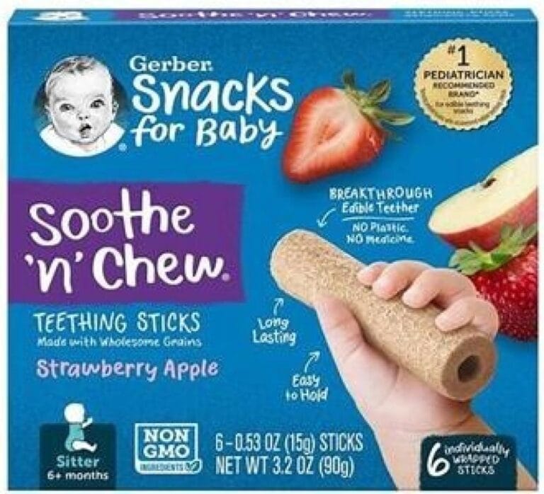 Gerber Products Company Announces Recall and Discontinuation of All Batches of Gerber® Soothe N Chew® Teething Sticks Due To Choking Hazard – 2025-01-31 15:54:00