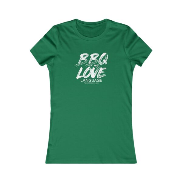 BBQ Is My Love Language Women's Tee - Perfect for Grill Lovers and Summer BBQs