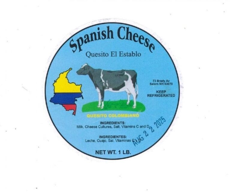 Quesito El Establo Recalls Spanish Cheese