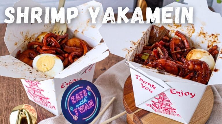 RECIPE: Carryout Shrimp Yakamein AKA Dirty Yak by Chef Twan