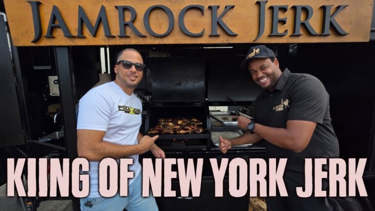 Jamrock Jerk Food Cart | New York City | Review by Jamaica Food Boss