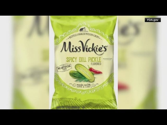 Frito-Lay Issues Voluntary Allergy Alert on Undeclared Milk in Miss Vickie’s Spicy Dill Pickle Potato Chips